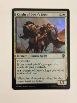 Knight of Dawn's Light Dominaria United Foil Magic the Gathering MTG - Image 1
