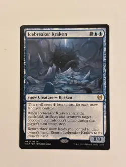 Icebreaker Kraken Kaldheim Magic the Gathering MTG - Image 1
