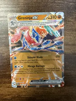 Greninja ex 106/167 SV06 Twilight Masquerade Double Rare Holo EN 310 HP - Image 1