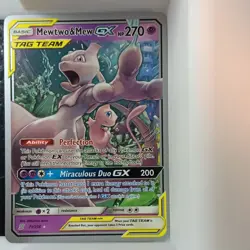 MEWTWO & MEW GX - 2019 (HENRY BRAND) 71/236 WORLD CHAMPIONSHIP DECKS POKEMON - Image 1