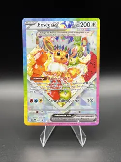 Pokemon Eevee ex #174 Black Star Promo Prismatic Evolutions SVP 174 NM - Image 1