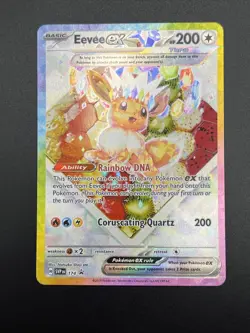 Pokemon Eevee ex #174 Black Star Promo Prismatic Evolutions SVP 174 NM - Image 3