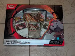 2024 Pokemon Scarlet & Violet Bloodmoon Ursaluna Ex Collection Box Sealed - Image 1