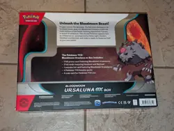 2024 Pokemon Scarlet & Violet Bloodmoon Ursaluna Ex Collection Box Sealed - Image 2