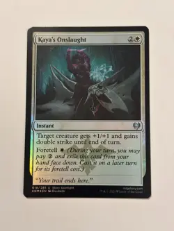 Kaya's Onslaught Kaldheim Foil Magic the Gathering MTG - Image 1