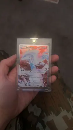 Pokemon TCG Reshiram Full Art Holo Ultra Rare Legendary Treasures RC22/RC25 - Image 1