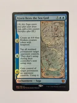 Kiora Bests the Sea God Theros Beyond Death Foil Magic the Gathering MTG - Image 1