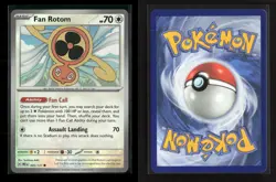 Fan Rotom (Master Ball Pattern) 085/131 Holo Prismatic Evolutions NM/M Pokemon - Image 3