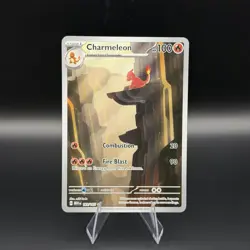 Pokemon TCG Charmeleon 169/165 Scarlet & Violet 151 Illustration Rare LP - Image 1