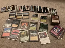 magic the gathering card / yugioh lot DAMAGED/WATER DAMAGED - Image 1