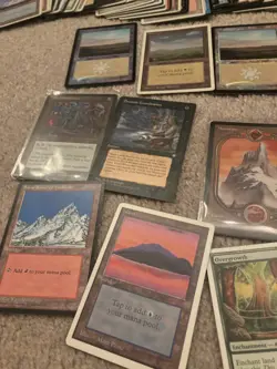 magic the gathering card / yugioh lot DAMAGED/WATER DAMAGED - Image 2
