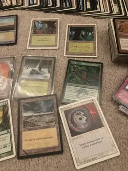 magic the gathering card / yugioh lot DAMAGED/WATER DAMAGED - Image 3