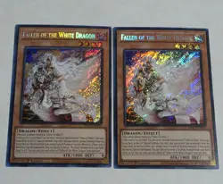 2x Fallen of the White Dragon Secret Rare BPRO-EN024 Burst Protocol NM Yugioh - Image 1