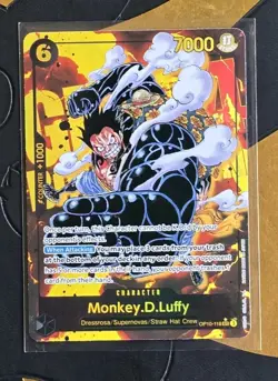 Monkey.D.Luffy Royal Blood Foil OP10-118 Parallel Card - Image 1