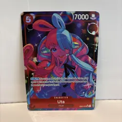Uta SR AA Alt Art EB03-003 Super Rare Mint One Piece Heroines Edition English - Image 1