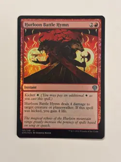 Hurloon Battle Hymn Dominaria United Foil Magic the Gathering MTG - Image 1