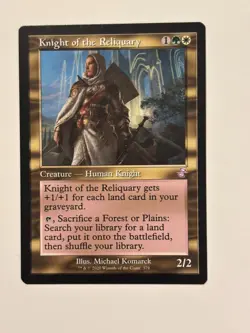 Knight of the Reliquary Time Spiral Remastered Magic the Gathering MTG - Image 1