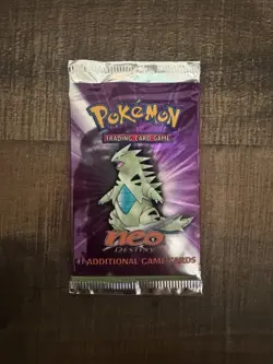 Pokemon Neo Destiny Booster Pack - Tyranitar Artwork - English - Factory Sealed - Image 1