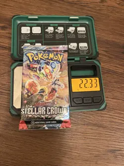 22.33g🔥 HEAVY 🔥 Pokemon TCG Stella Crown Booster Pack! FACTORY SEALED!!!✅ - Image 1