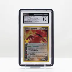Pokemon Team Magma's Groudon Holo #9/95 Celebrations Classic Collection CGC 10 - Image 1