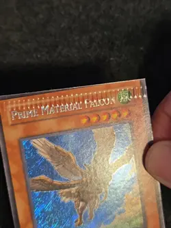 *Misprint* PRIME MATERIAL FALCON CRMS-EN082 Unl EDITION Yugioh TCG Crimped - Image 2
