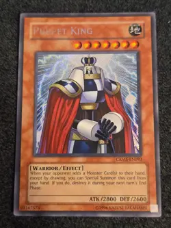 Yugioh Puppet King CRMS-EN093 Secret Rare VLP - Image 1