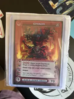 Chaor 70E Max Energy Ultra Rare 1st Edition Dawn of Perim Chaotic TCG Card - Image 4