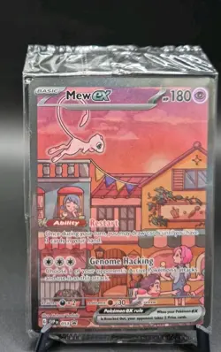 Pokemon TCG Mew EX SVP Blackstar 151 Promo Card 053 Scarlet & Violet Sealed - Image 4