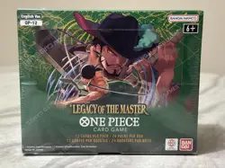 ✅D ONE PIECE CARD GAME: LEGACY OF THE MASTER BOOSTER BOX OP12 24 Packs English - Image 1