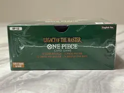 ✅D ONE PIECE CARD GAME: LEGACY OF THE MASTER BOOSTER BOX OP12 24 Packs English - Image 5