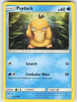 Psyduck 40/236 Common Cosmic Eclipse Pokemon Lightly Played - Image 1