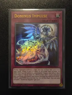 Yugioh! Dominus Impulse MZMU-EN126 Maze of Muertos Ultra Rare 1st Edition NM - Image 1