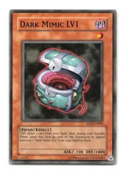 Dark Mimic LV1 - SOD-EN009 - YuGiOh-LP - Image 1