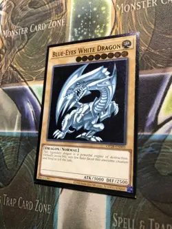 *** BLUE-EYES WHITE DRAGON *** ULTIMATE RARE OTS PACK OP28-EN001 YUGIOH! - Image 2