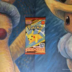 Pikachu 020/M-P McDonald's Japan Promo 2025 Pokemon Card Sealed Pack US Seller - Image 1