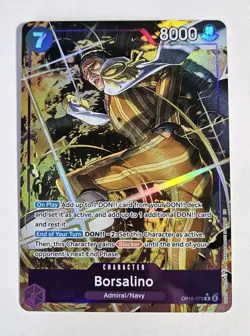 Borsalino (Alternate Art) OP16-073 The Time of Battle Foil One Piece - Image 1