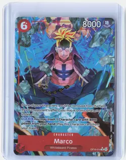 One Piece TCG - Marco (OP16-014) Alt Art - The Time Of Battle - OP16 - Eng. NM/M - Image 1