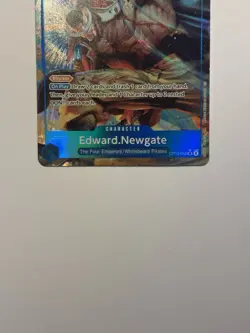 Edward Newgate Alt Art OP13-042 Carrying On His Will One Piece TCG English NM - Image 3