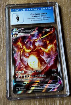 Charizard VMAX SWSH261 SWSH: Sword & Shield Promo Cards Holo CGC Grade 9 - Image 1