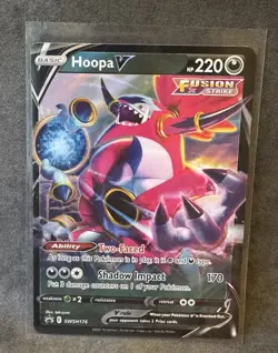 Hoopa V SWSH176 SWSH: Sword & Shield Promo Cards Holo Pokemon TCG Lightly Played - Image 1