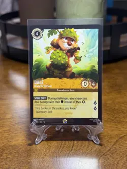 Dale Ready For His Shot Legendary 22/204 Non Holo Disney Lorcana Wilds Unknown - Image 1