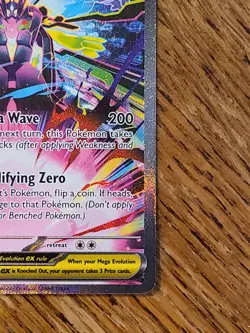 Pokemon Card TCG Mega Zygarde EX 120/088 Holo SIR Perfect Order - NM - Image 4