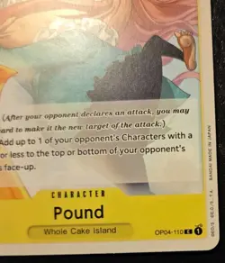 Pound OP04-110 Common Kingdoms Of Intrigue One Piece Card Game - Image 5