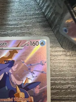 Pokemon TCG Samurott 107/086 White Flare Illustration Rare Holo Card NM - Image 3