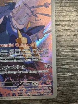 Pokemon TCG Samurott 107/086 White Flare Illustration Rare Holo Card NM - Image 4