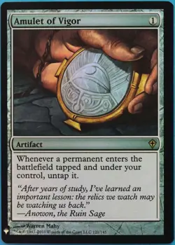 Amulet of Vigor (Mystery Booster) FOIL Worldwake MINT CARD (519858) ABUGames - Image 1