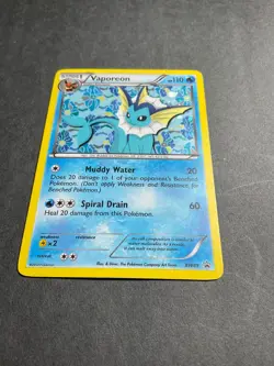 Pokemon Vaporeon BW89 Holo Promo Card English LP - Image 3