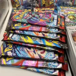 Pokemon TCG Tin With Bulk - Approx 500-600 Cards - FREE SHIPPING - Image 4
