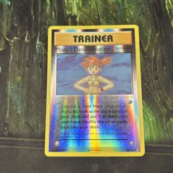 Pokemon TCG XY Evolutions Misty's Determination Reverse Holo 80/108 LP - Image 1