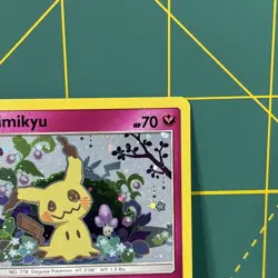 Mimikyu Promo SM163 Team Up Blister Pokemon Card Excellent LP Sun & Moon Holo - Image 5